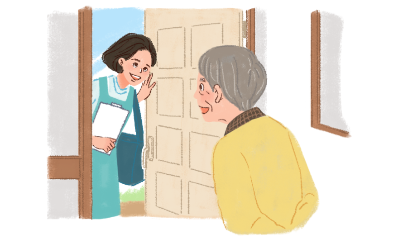 住み込み介護