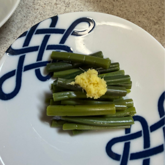 わらびのおひたし